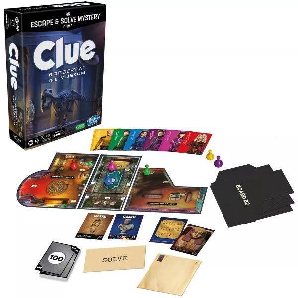 Hasbro - Clue - Clue Escape Robbery At The Museum Board Game - Limolin 