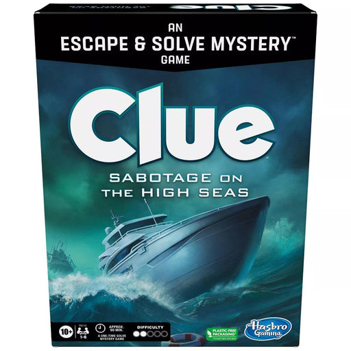 Hasbro - Clue - Escape Sabotage On The Seas Board Game - Limolin 