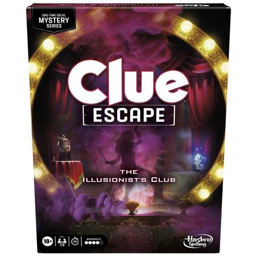 Hasbro - Clue Escape: The Illusionist’s Club Board Game - Limolin 