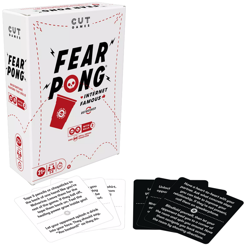 Hasbro - FEAR PONG - ENGLISH - Limolin 