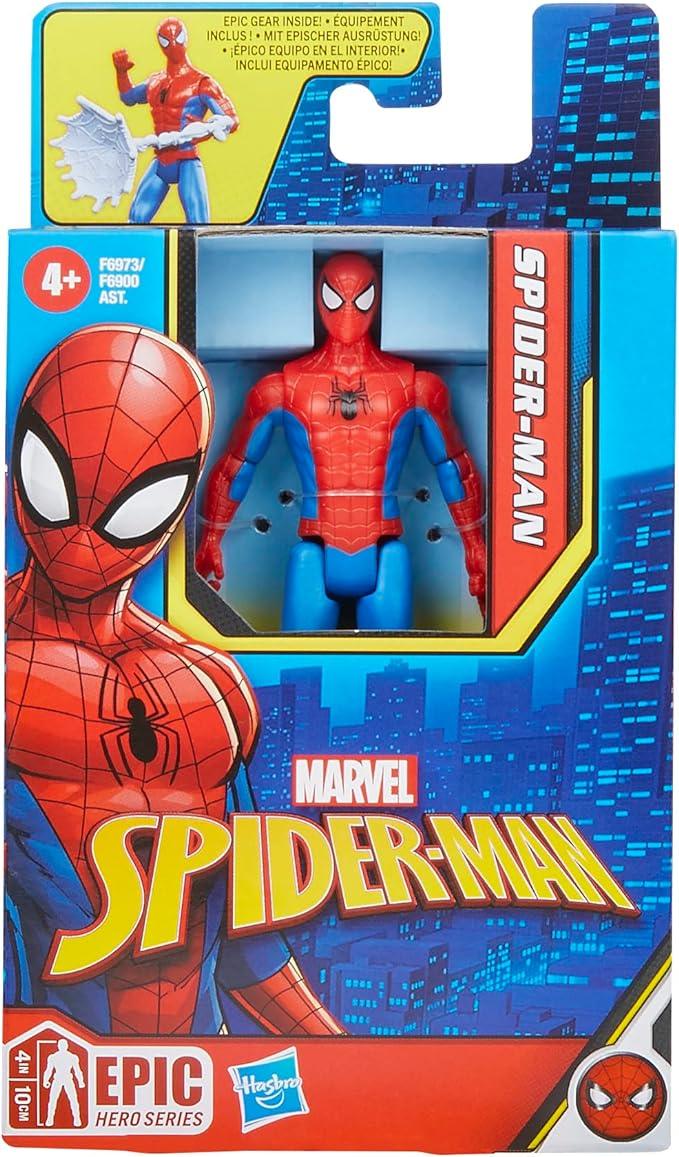 Hasbro - Marvel - Spiderman - 4" Classic Red & Blue - Limolin 