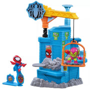 Hasbro - Marvel - Stunt Squad - Spiderman Vs Green Goblin - Mini Playset - Limolin 