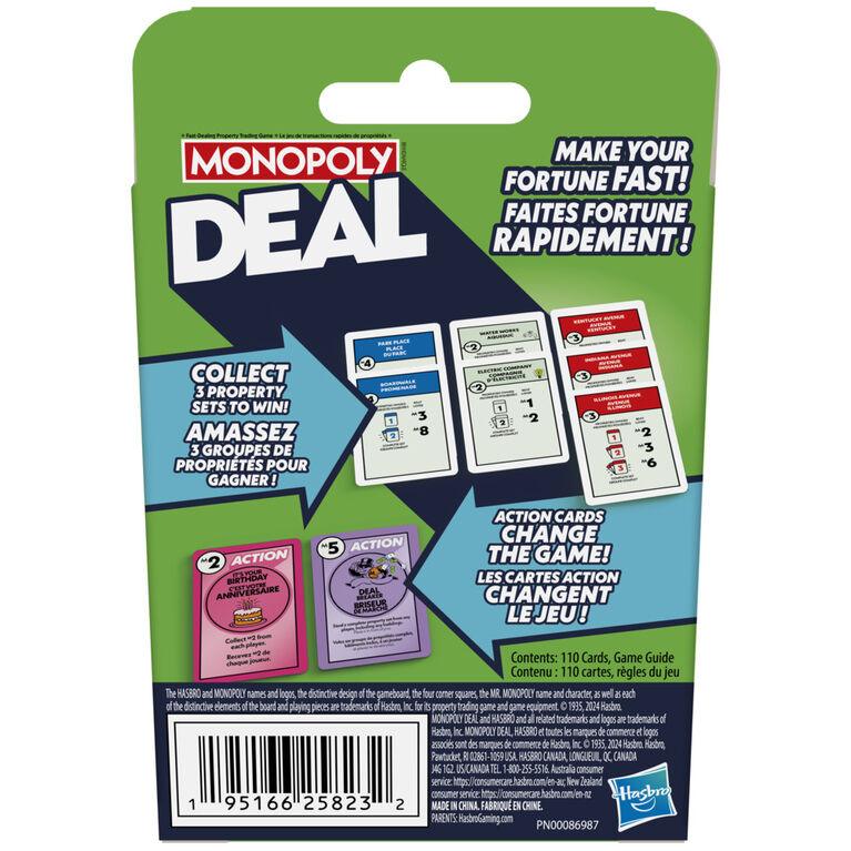 Hasbro - Monopoly - Deal Card Game - Limolin 