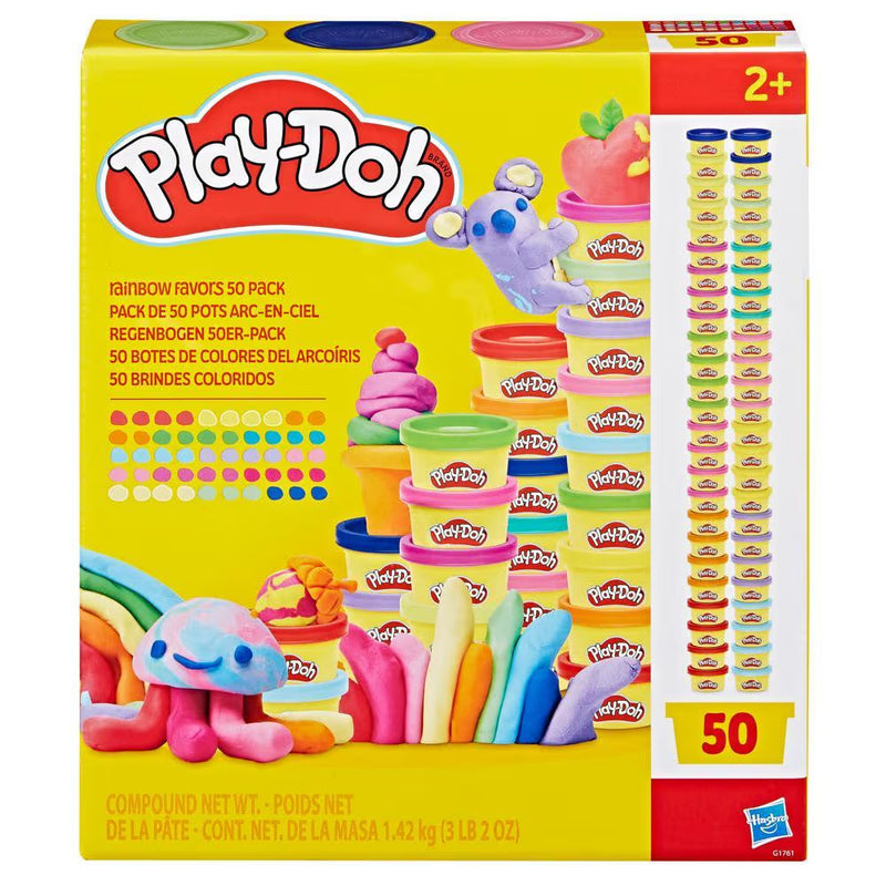 Hasbro - PLAY-DOH - SUPER RAINBOW FAVORS 50pk - Limolin 