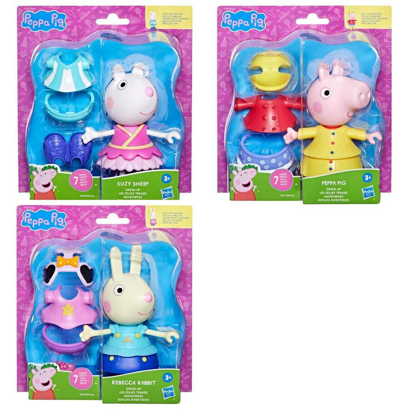 Hasbro - Peppa Pig - Peppa And Friends Dress Up Asst - Limolin 