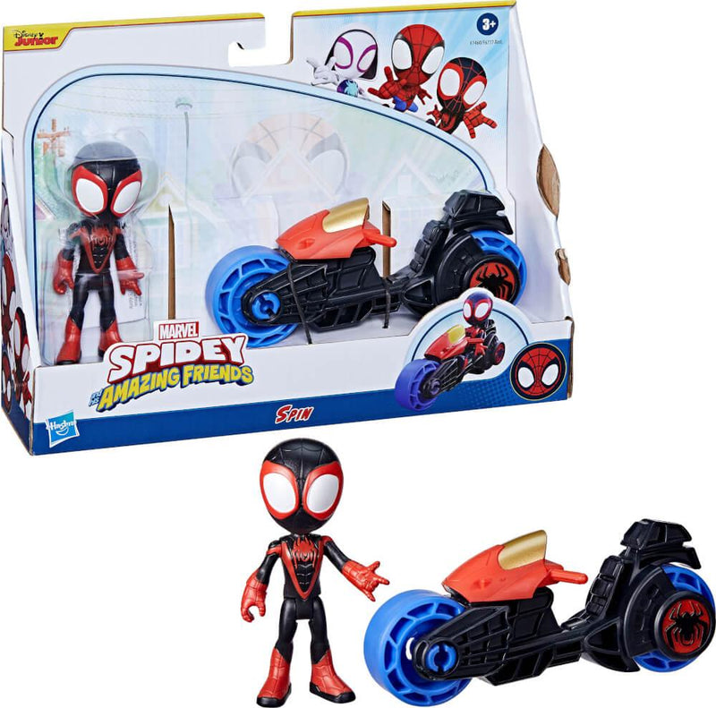 Hasbro - Spidey Amazing Friends - Motorcycle Assorted - Limolin 