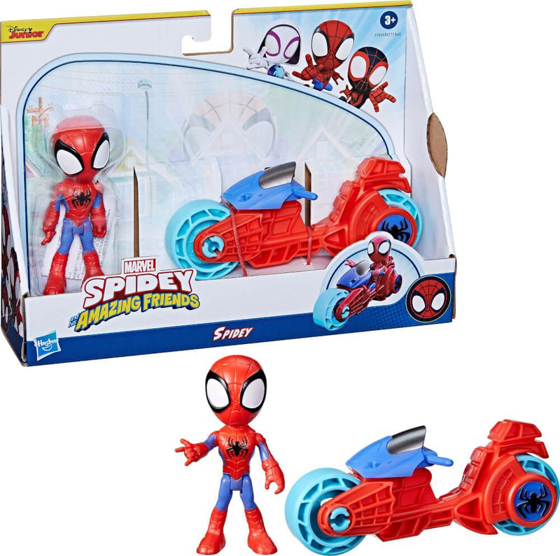 Hasbro - Spidey Amazing Friends - Motorcycle Assorted - Limolin 