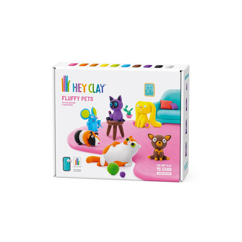 Hey Clay - CLAY SET - FLUFFY PETS - Limolin 