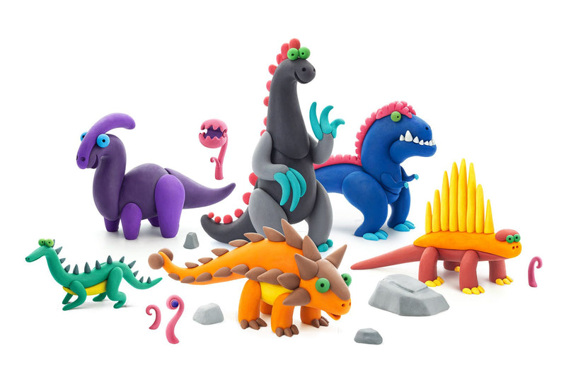 Hey Clay - CLAY SET - MEGA DINO - Limolin 