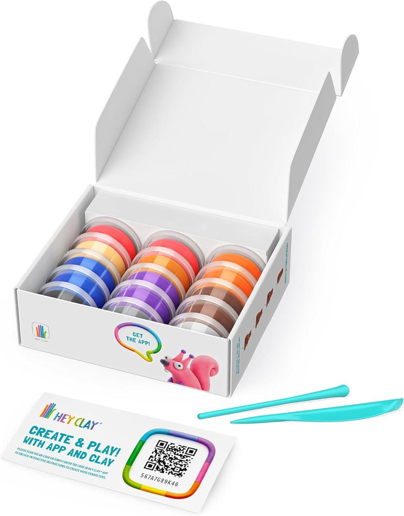 Hey Clay - Clay Set - Forest Animals - Limolin 