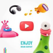 Hey Clay - Clay Set - Monsters - Limolin 