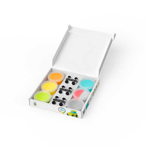 Hey Clay - Clay Set - Motors - Eco Cars - Limolin 