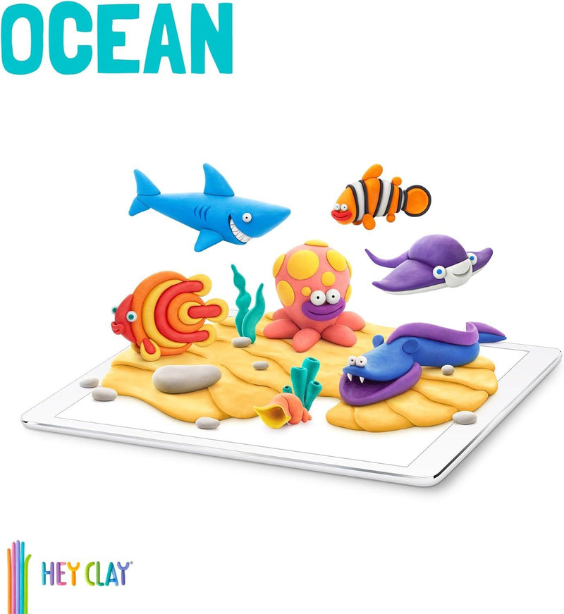 Hey Clay - Clay Set - Ocean - Limolin 