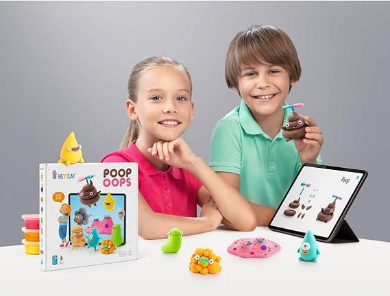 Hey Clay - Clay Set - Poop Oops - Limolin 