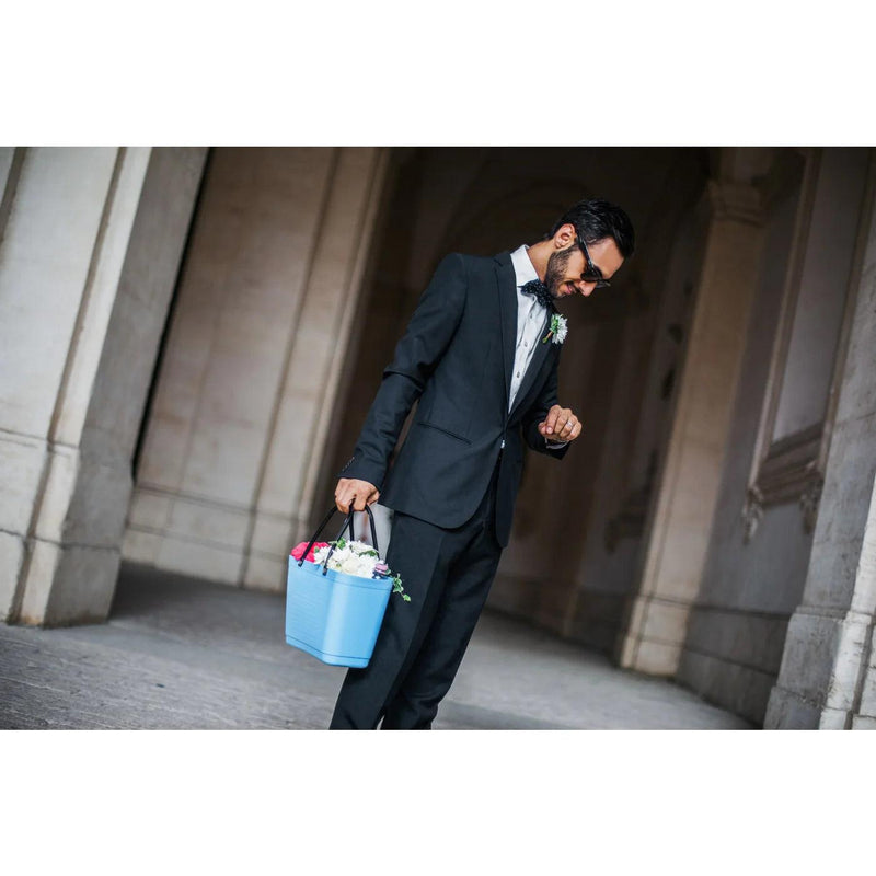 Hinza - Eco Bag Small Light-Blue 75L - Limolin 
