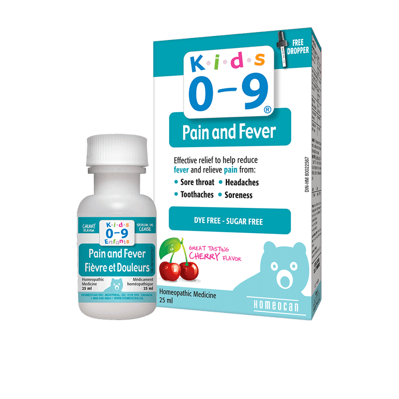 Homeocan - Kids - Pain & Fever - 25ml - Limolin 