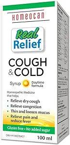 Homeocan - Real Relief Cough & Cold Syrup, 100 ML - Limolin 