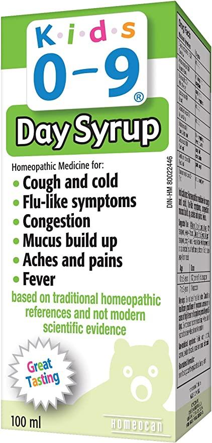 Homeocan - Syrups - Cough & Cold Day Syrup - 100ml - Limolin 