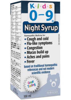 Homeocan - Syrups - Cough & Cold Night - Limolin 