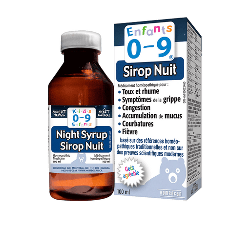Homeocan - Syrups - Cough & Cold Night - Limolin 