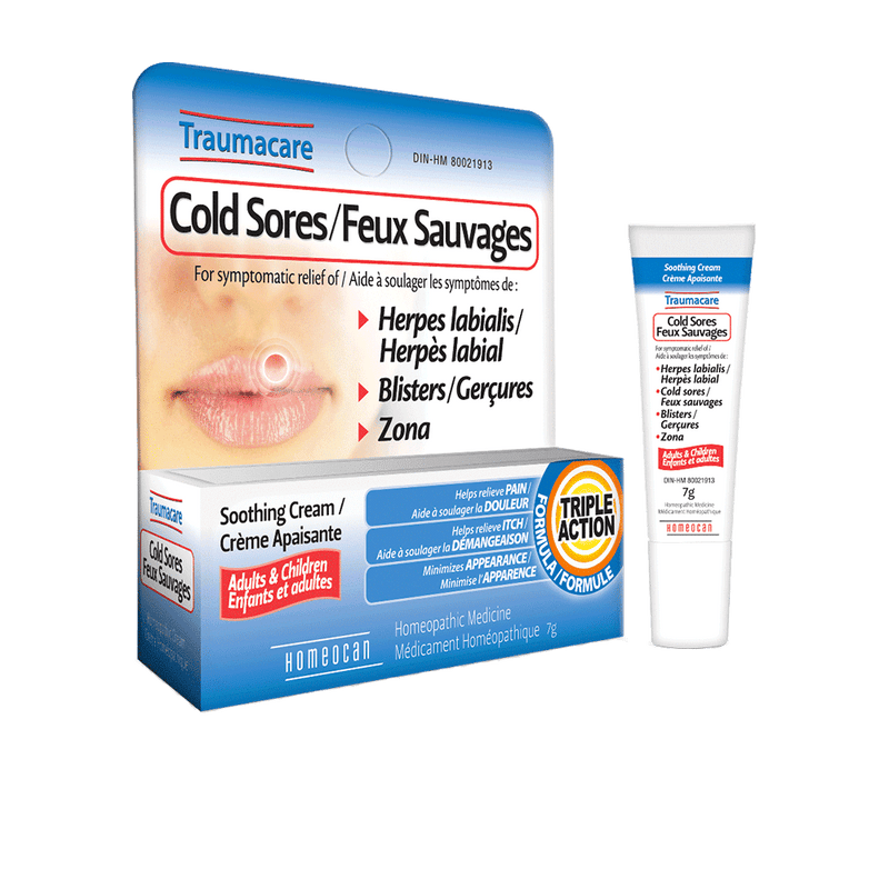 Homeocan - Traumacare Cold Sores Soothing Cream 7 g - Limolin 