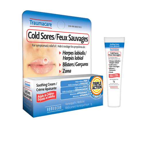 Homeocan - Traumacare Cold Sores Soothing Cream 7 g - Limolin 