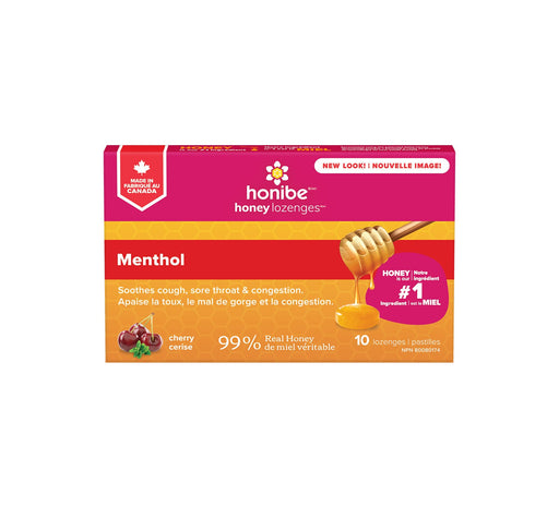 Honibe - Honey & Cherry Lozenges 10's - Limolin 