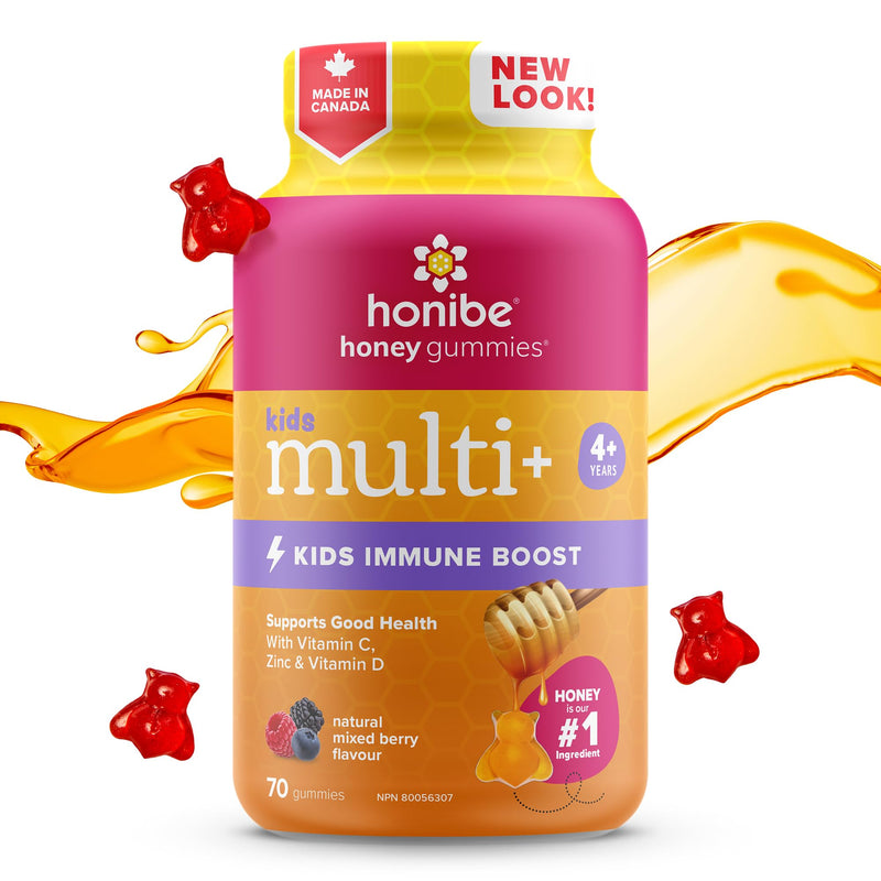 Honibe - Kids Complete+Immune 60 Gummies - Limolin 