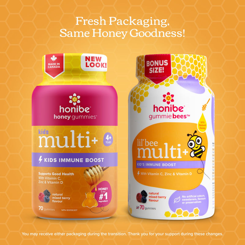 Honibe - Kids Complete+Immune 60 Gummies - Limolin 