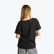 LUG Hopper Cotton Jersey Tee - Black