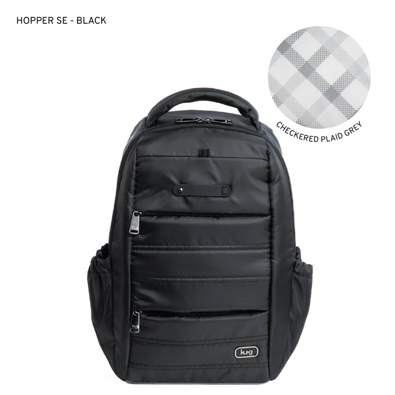 LUG - Hopper SE Backpack - BLACK - colour view