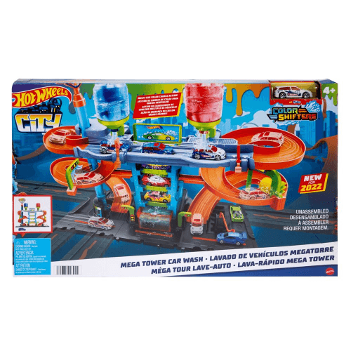 Hot Wheels - City Mega Tower Car Wash - Limolin 