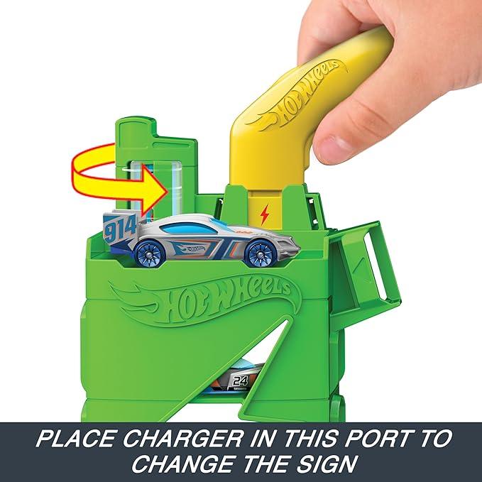 Hot Wheels - City Super Recharge Fuel Station - Limolin 