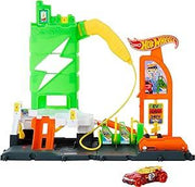 Hot Wheels - City Super Recharge Fuel Station - Limolin 
