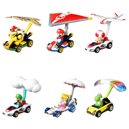 Hot Wheels - Mario Kart - 1:64 Diecast Gliders - Limolin 