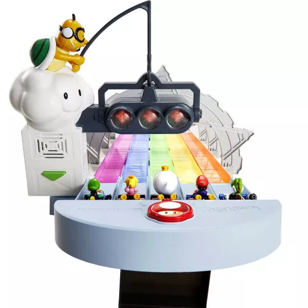 Hot Wheels - Mario Kart Rainbow Road Track Set - Limolin 