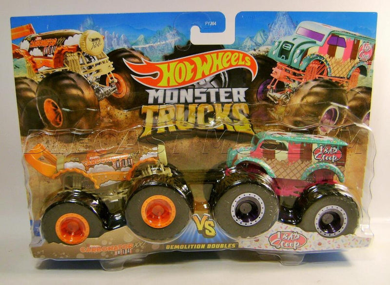 Hot Wheels - Monster Truck - 1:64 Diecast - 2-Pack Assorted - Limolin 