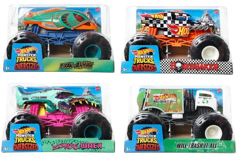 Hot Wheels - Monster Truck - Oversized 1:24 Scale - Limolin 