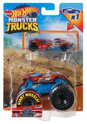 Hot Wheels - Monster Truck - Truck + Car - Assorted - Limolin 