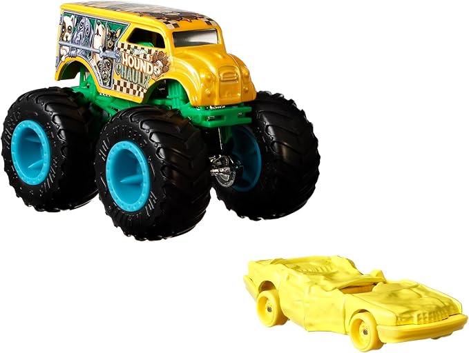 Hot Wheels - Monster Truck - Truck + Car - Assorted - Limolin 