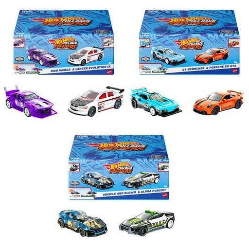 Hot Wheels - Pull-Backs 2-Pack - Limolin 