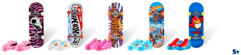 Hot Wheels - Skate Fingerboard + Shoe - Assorted - Limolin 