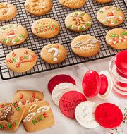 Hutzler - Santa's Kitchen Holiday Cookie Stamps - Limolin 