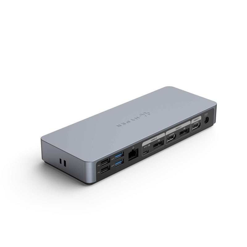 Hyper - 14-Port Usb-C Docking Station (Hd-Gd1000) - Limolin 