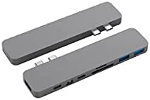 Hyper - Dock Macbook Pro/Air 2020 Hyperdrive Pro 8-In-2 Usb-C High Speed Silver - Limolin 