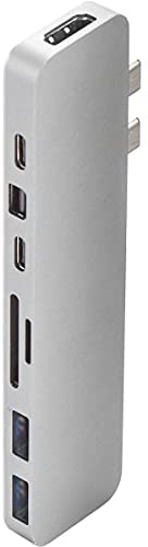 Hyper - Dock Macbook Pro/Air 2020 Hyperdrive Pro 8-In-2 Usb-C High Speed Silver - Limolin 