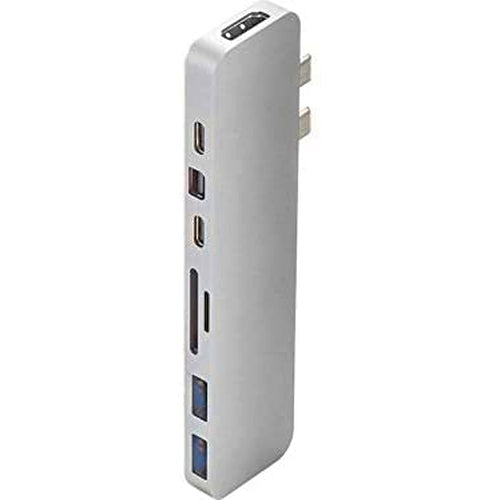 Hyper - Dock Macbook Pro/Air 2020 Hyperdrive Pro 8-In-2 Usb-C High Speed Silver - Limolin 