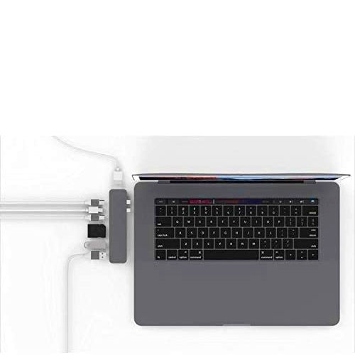 Hyper - Dock Macbook Pro/Air 2020 Hyperdrive Pro 8-In-2 Usb-C High Speed Silver - Limolin 