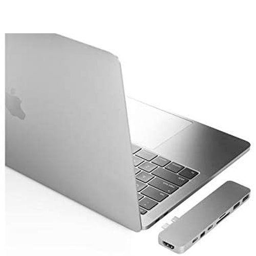 Hyper - Dock Macbook Pro/Air 2020 Hyperdrive Pro 8-In-2 Usb-C High Speed Silver - Limolin 