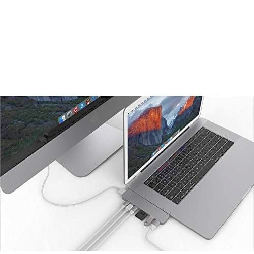 Hyper - Dock Macbook Pro/Air 2020 Hyperdrive Pro 8-In-2 Usb-C High Speed Silver - Limolin 
